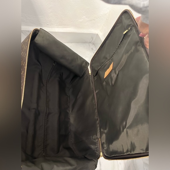 ❤️Louis Vuitton Pegase 60 carry on wheels travel vintage luggage w hang cover - Picture 8 of 16